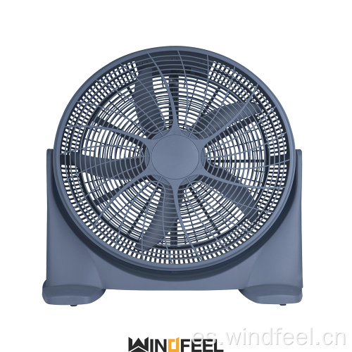 Ventilador eléctrico de caja de mesa con ajuste de 3 velocidades de 6/12/20 pulgadas con temporizador